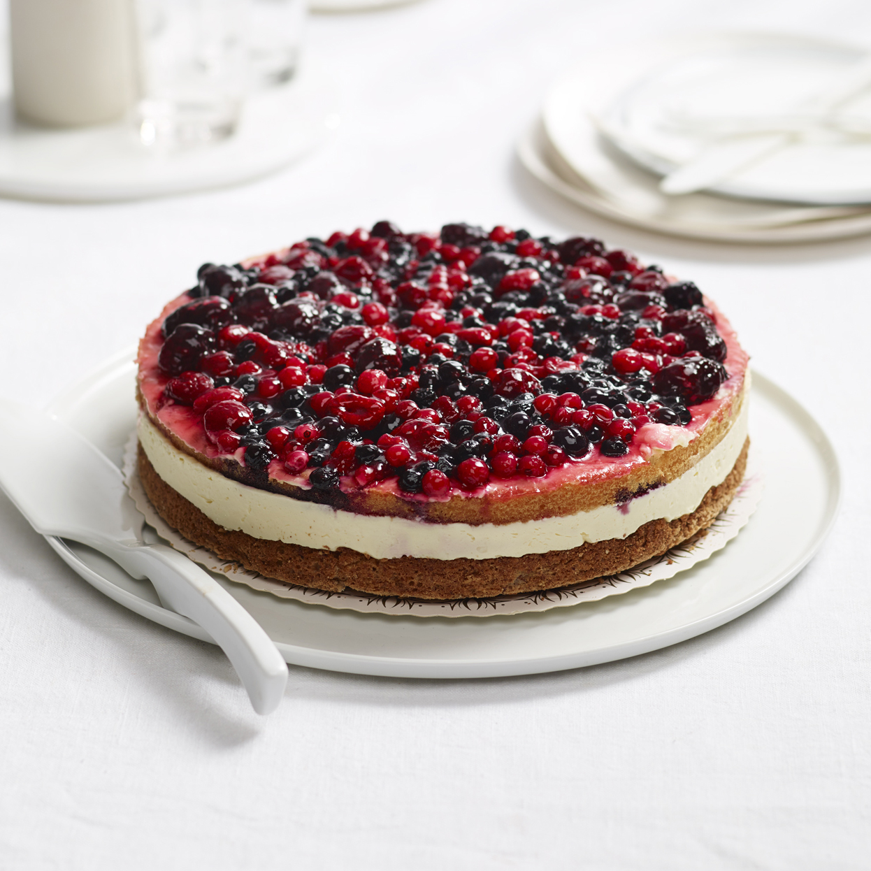 Vaniljedrøm med mandelbunn 15bit