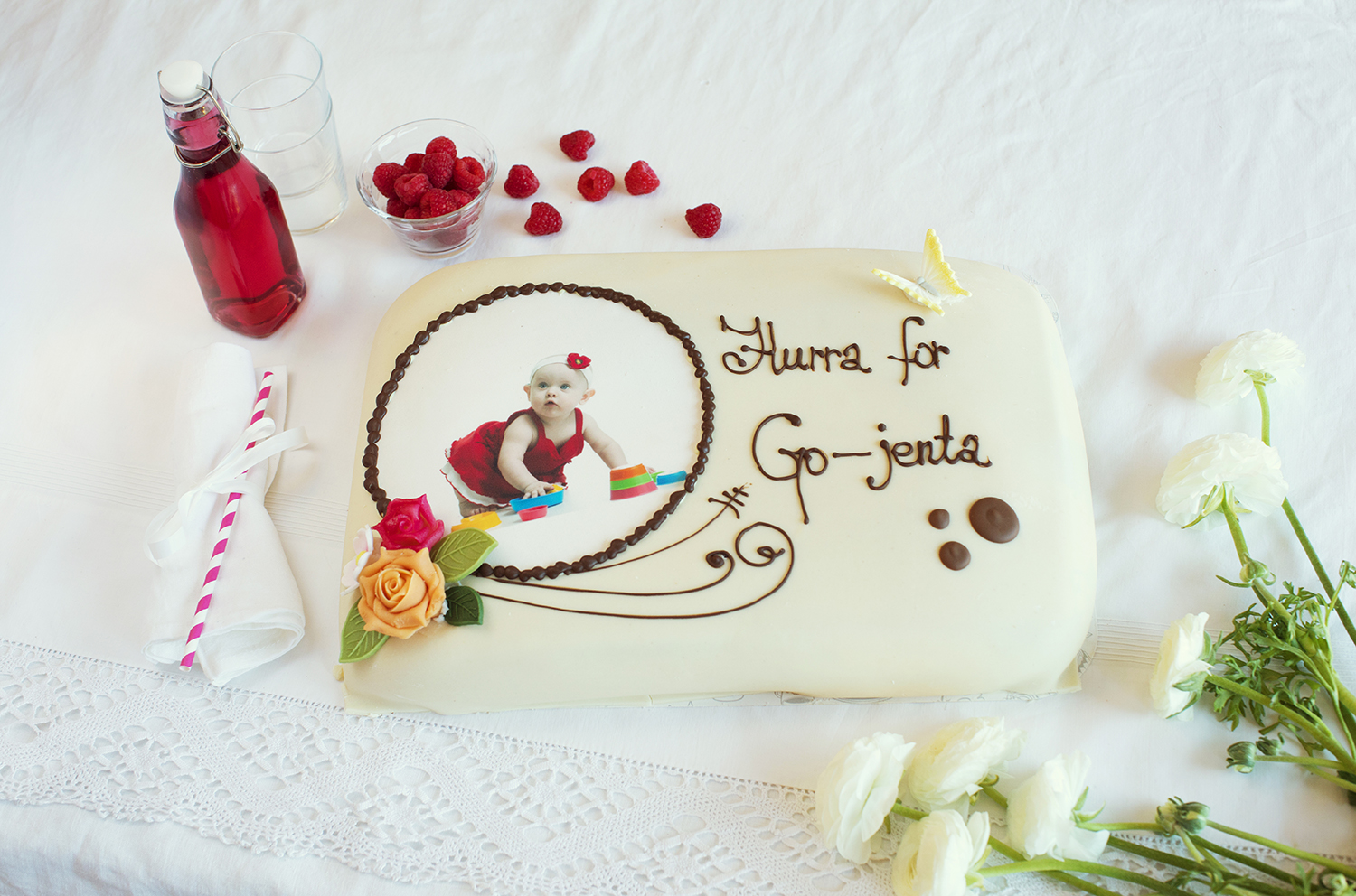 Marsipankake 30bit m/bilde