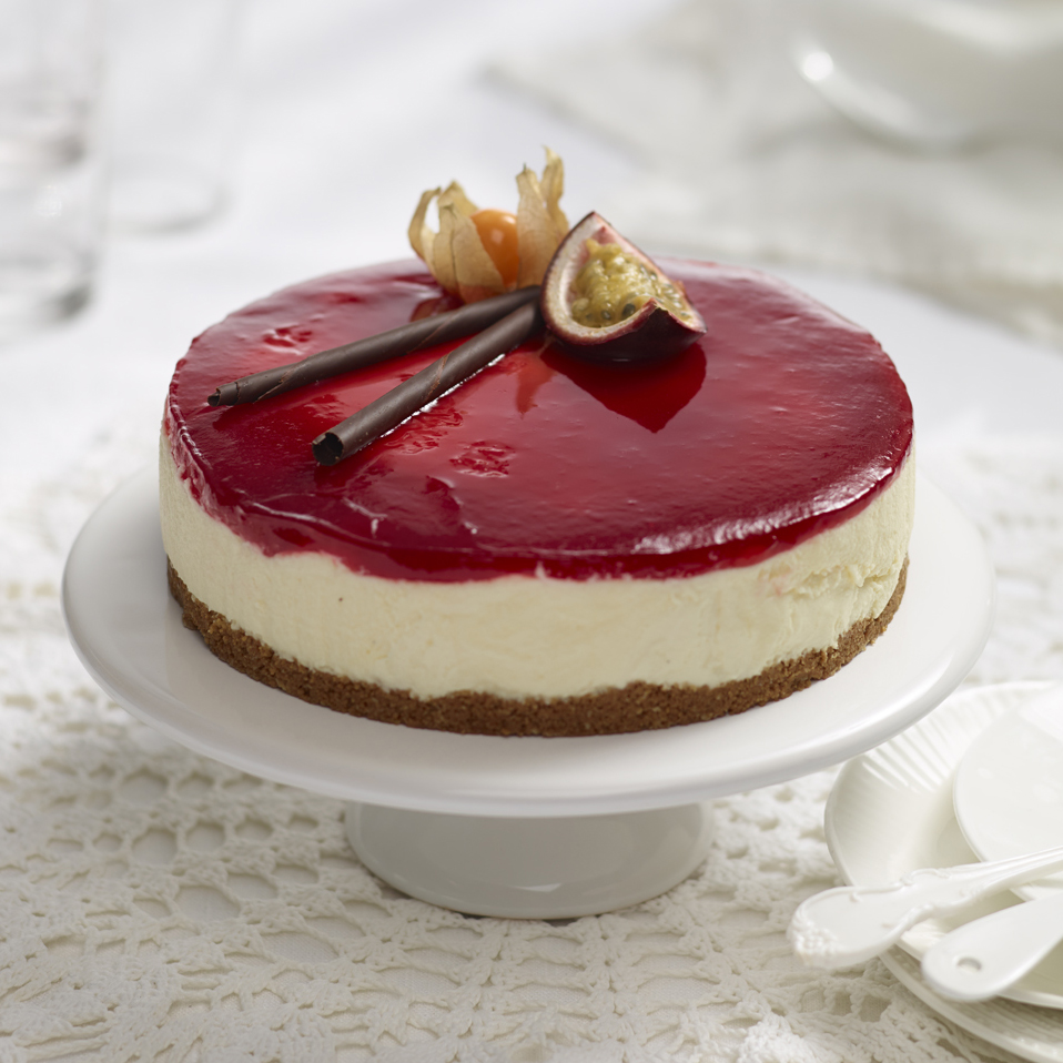 Ostekake med pasjonsfrukt 8bit